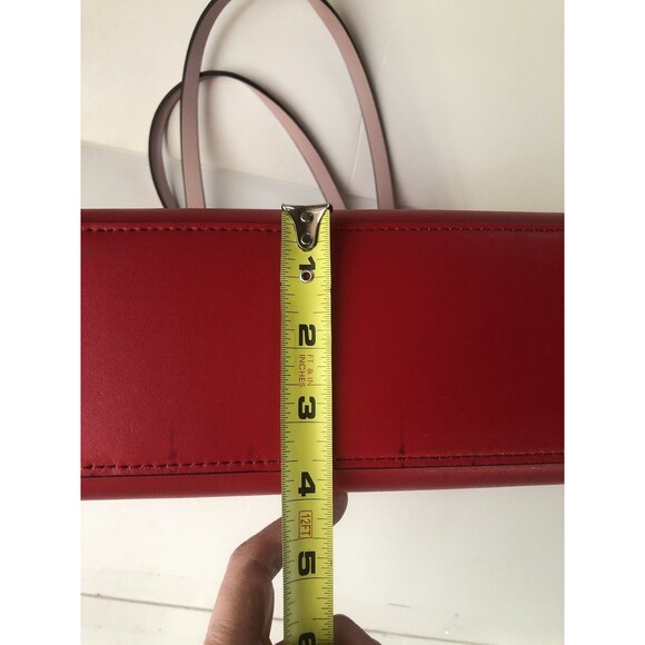 Kate Spade New York Small Red/Pink Tote - Picture 8 of 16
